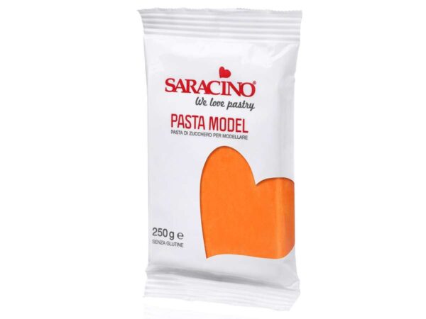 SARACINO MODELLEERIMISMASS "PASTA MODEL" 250G, ORANZ