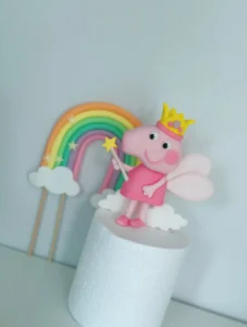 Põrsas Peppa, vikerkaar ja pilved