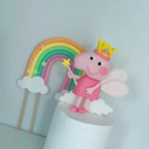 Põrsas Peppa, vikerkaar ja pilved